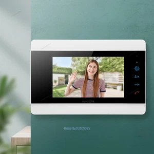 HOMSECUR Monitor Interior 7" 1080P Pantalla para Videoportero Teléfono Intercomunicador Timbre - Imagen 1 de 8