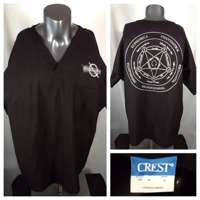 Vintage Mudvayne Band LD 50 Concert Tour Shirt (XL) Double Sided Metal Scrubs - Image 1 of 4