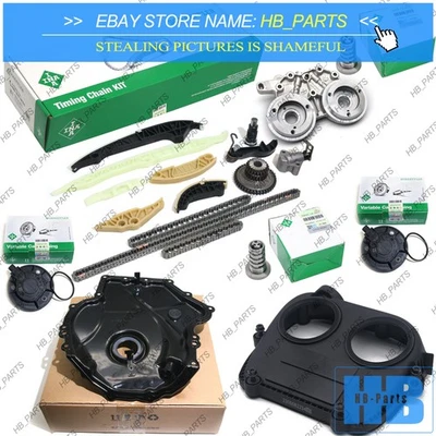 Kit de guía tensor de cadena de distribución para VW MK7 Audi A5 A4 Q5 2.0 1.8 TFSI CJEB CNCD Foto 1 de 4