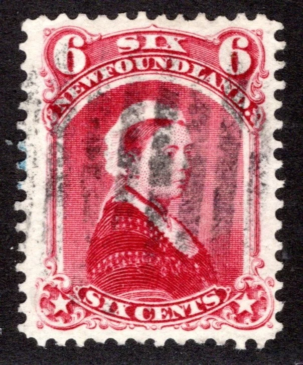36, Scott, Terranova, usado, 6c, 1894, Queen Victoria, en muy buen estado Foto 1 de 1