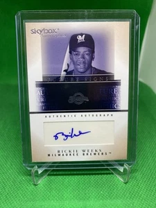 2005 SkyBox Autographics Rickie Weeks Future Gold Autogramm Auto #3/25 - Bild 1 von 2