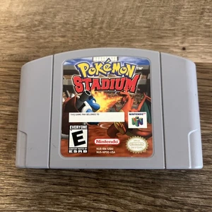 Cartucho Videojuego Auténtico Pokemon Stadium Nintendo N64 Solo Probado Funciona - Imagen 1 de 3