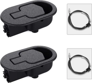 2 Set Recliner Replacement Parts, Durable 4.5D x 2.7W x 1.5H in, Black - Picture 1 of 7