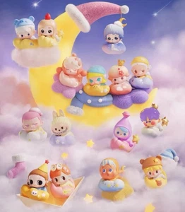 Set completo figure POP BEAN Goodnight Night Sky serie 100% autentiche HOT Art Toys - Foto 1 di 30
