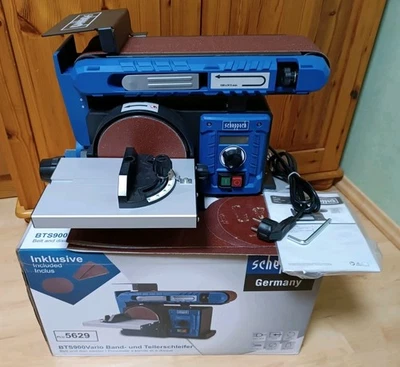 Scheppach Band- und Tellerschleifer BTS 900 Vario 150mm - Bild 1 von 4