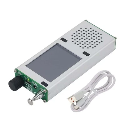 ATS200 Full Band Radio Receiver Aviation Band Radio SSB LSB FM AM 2.4inch Screen - Image 1 of 4