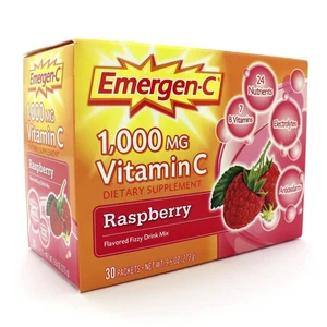 Emergen-C Raspberry 30 Packets - Picture 1 of 3