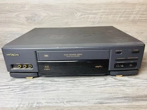 Reproductor VHS VCR Hitachi VT-F381A - Probado, Funciona - Imagen 1 de 7