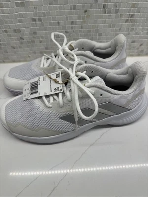 Blanco Nuevo Adidas Para Mujer Talla 9 CourtJam Control Tenis/Pickleball Zapato Foto 1 de 4