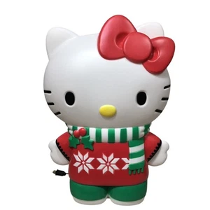 ¡Molde soplado navideño iluminado de 26 pulgadas Hello Kitty! ¡VERSIÓN GRANDE! ¡Limitado! NUEVO - Imagen 1 de 7
