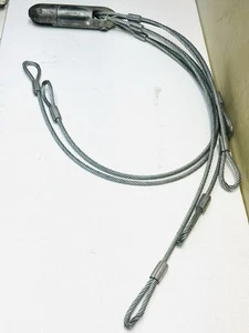 CONDUX 5-TON SWIVEL HEAD CLEVIS PULLING EYE WITH PULLING GRIPS - Picture 1 of 9