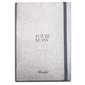 Notebook Pineider Future Means Ruthénium 14.5x21 CM - Afbeelding 1 van 2