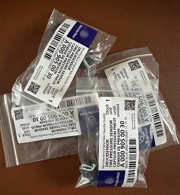 4PCS A0009050030 OEM ORIGINAL MERCEDES TIRE PRESSURE MONITORING SENSORS TPMS - Image 1 of 4