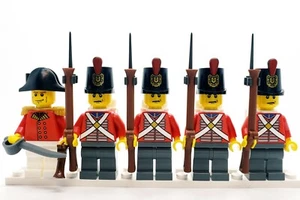British Waterloo Line Infantry Napoleonic Wars made with real LEGO® Minifigure - Picture 1 of 5