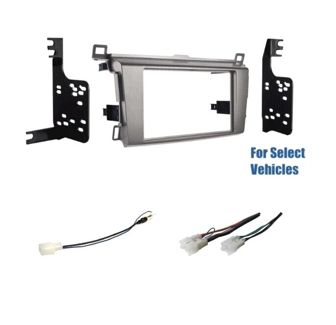 Combo de kit de cables de tablero estéreo de auto doble Din para algunos Toyota RAV4 RAV-4 2013-2018 Foto 1 de 1