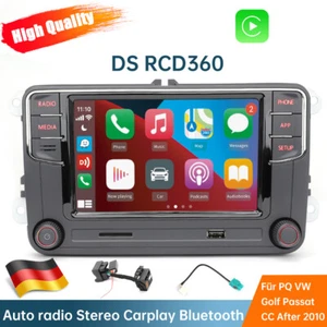German Autoradio Stereo DS RCD360 RCD330 Carplay für After 2010 VW Passat Golf - Bild 1 von 10