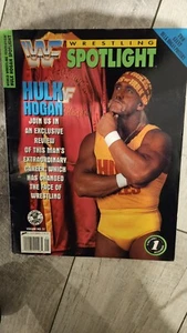 Hulk Hogan 1993 WWF Wrestling Spotlight Magazine Volume #21 Posters Catalog WWE - Picture 1 of 2