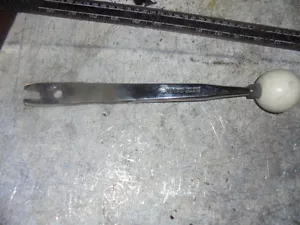 Hurst 4 Speed Shifter Handle 11" Bent Camaro Firebird Nova Trans Am GTO CORVETTE - Picture 1 of 3