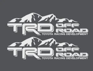 TRD Decals Stickers Toyota Racing Development Off Road Tundra Tacoma 4Runner Bed - Picture 1 of 7