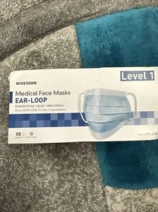 McKesson Prozedur Maske Plissee 50 pro Box 91-2102 blau - Bild 1 von 4