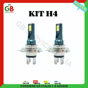 KIT LAMPADINE LAMPADE A LED DA PER AUTO H4 LUCE FREDDA LUCI DIURNE DI POSIZIONE - Foto 1 di 12