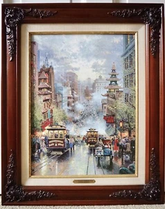 Thomas Kinkade San Francisco California Street 1997 Edition - Picture 1 of 16