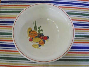 Cuenco para servir vintage Homer Laughlin Mexicana HLC SWING CÁSCARA DE HUEVO 8 3/4" K 38 N5 - Imagen 1 de 11