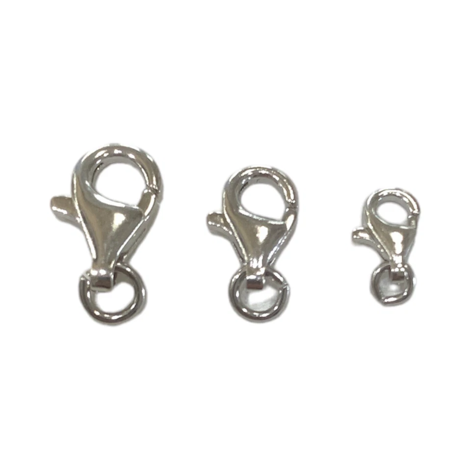Chiusura a moschettone in argento 925% - Immagine 1 di 1