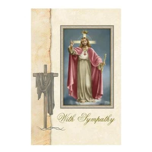 Greeting Card With Sympathy Size 4.5in x 6.75in Pack of 12 - Picture 1 of 1