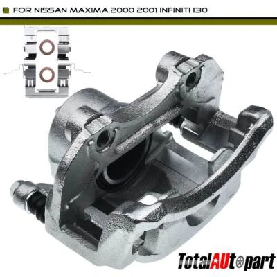 Disc Brake Caliper Front Left w/Bracket for Infiniti I30 Nissan Maxima 2000-2001 - Image 1 of 4