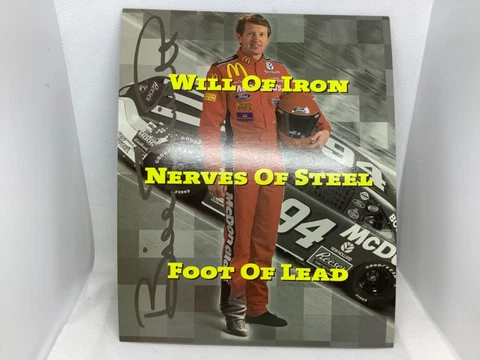 BILL ELLIOTT MCDONALD’S / REESES 1997 6.5” X 8.5 ” POST CARD Cover