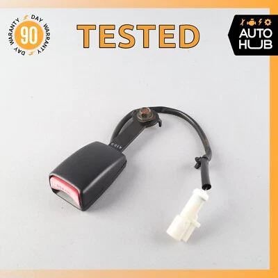 Пряжка ремня безопасности со стороны водителя передняя левая для Ford Thunderbird 02–05 годов выпуска черная от оригинального производителя - Изображение 1 из 4