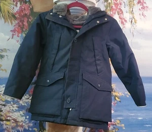 FASHION DOWN WITH FUR BOYS JACKET GAP - Picture 1 of 11