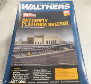 REFUGIO PLATAFORMA MARIPOSA Walthers Cornerstone HO #933-3175 MOLDEADO EN DOS COLORES - Imagen 1 de 1