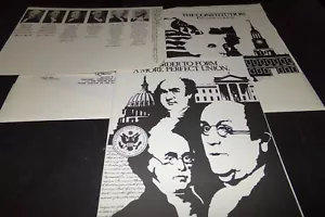 Cartera Bicentenario Warren Burger Convención Constitucional de Colección con Mapa - Imagen 1 de 11