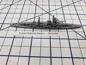 Incrociatore - Admiral Hipper - Marina tedesca - Wargaming - Asse e alleati - Mini navale - Foto 1 di 2