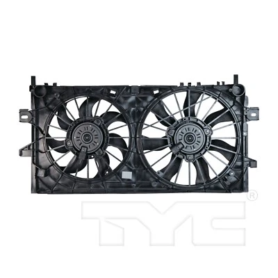 Dual Radiator and Condenser Fan Assembly TYC For 2008-2009 Buick LaCrosse 5.3L - Image 1 of 4