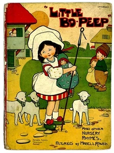 Attwell, LITTLE BO PEEP, Nursery Rhymes Tuck Victorian children's book 7383 - Picture 1 of 20
