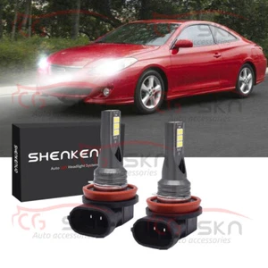 For Toyota Solara 2004-2006 - 2x 6000K H11 LED Headlight Bulbs Kit Low Beam - Picture 1 of 11