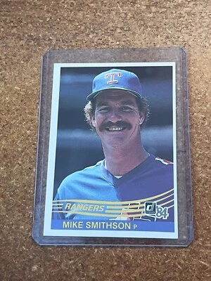 1984 Donruss Baseball # 221 Mike Smithson - Image 1 of 2