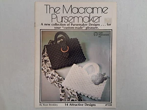 Craft Publications Inc - The Macrame Pursemaker (Rose Brinkley) 1977 #7228 - Picture 1 of 6