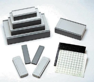Estuches de plástico ABS de dos tonos gris CES a presión pequeños - 105 x 41 x 25,2 mm # 64g1812 - Imagen 1 de 4