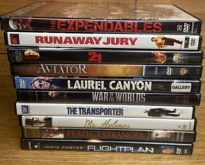 DVD Movie Lot Of 10 Spy, CIA, Espionage, Political, Suspense & Action Thrillers - Image 1 of 4