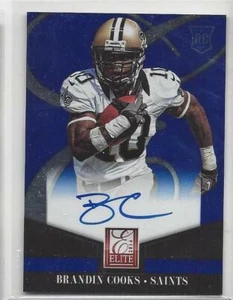 BRANDIN COOKS 2014 ELITE SAINTS ON CARD AUTO RC #8 - Picture 1 of 1