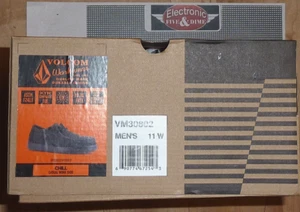 VM30802 VOLCOM WORKWEAR Men's Chill Skate Inspired Composite Toe Black 11W - Picture 1 of 2