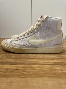 Nike Blazers Mid 77 Vintage White Popcorn EUC Men Size 9 Womens Sz 11 - Picture 1 of 5