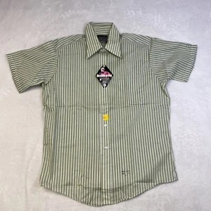 Vintage 1960s-70s Durable Press Dress Shirt Short Sleeve Men's Size Large NWT - Picture 1 of 9