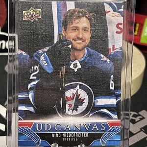 2023-24 Upper Deck Series 1 UD Canvas Nino Niederreiter #C87 Winnipeg Jets