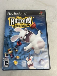 Rayman Raving Rabbids (Sony PlayStation 2 2006) PS2 CIB Authentic Tested - Picture 1 of 5