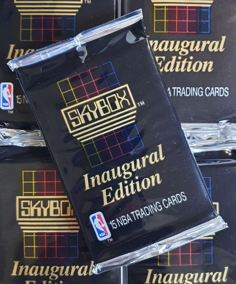 1990-91 Skybox Basketball Series 1 Sealed Pack - Factory Sealed Packs — 第 1/3 张图片